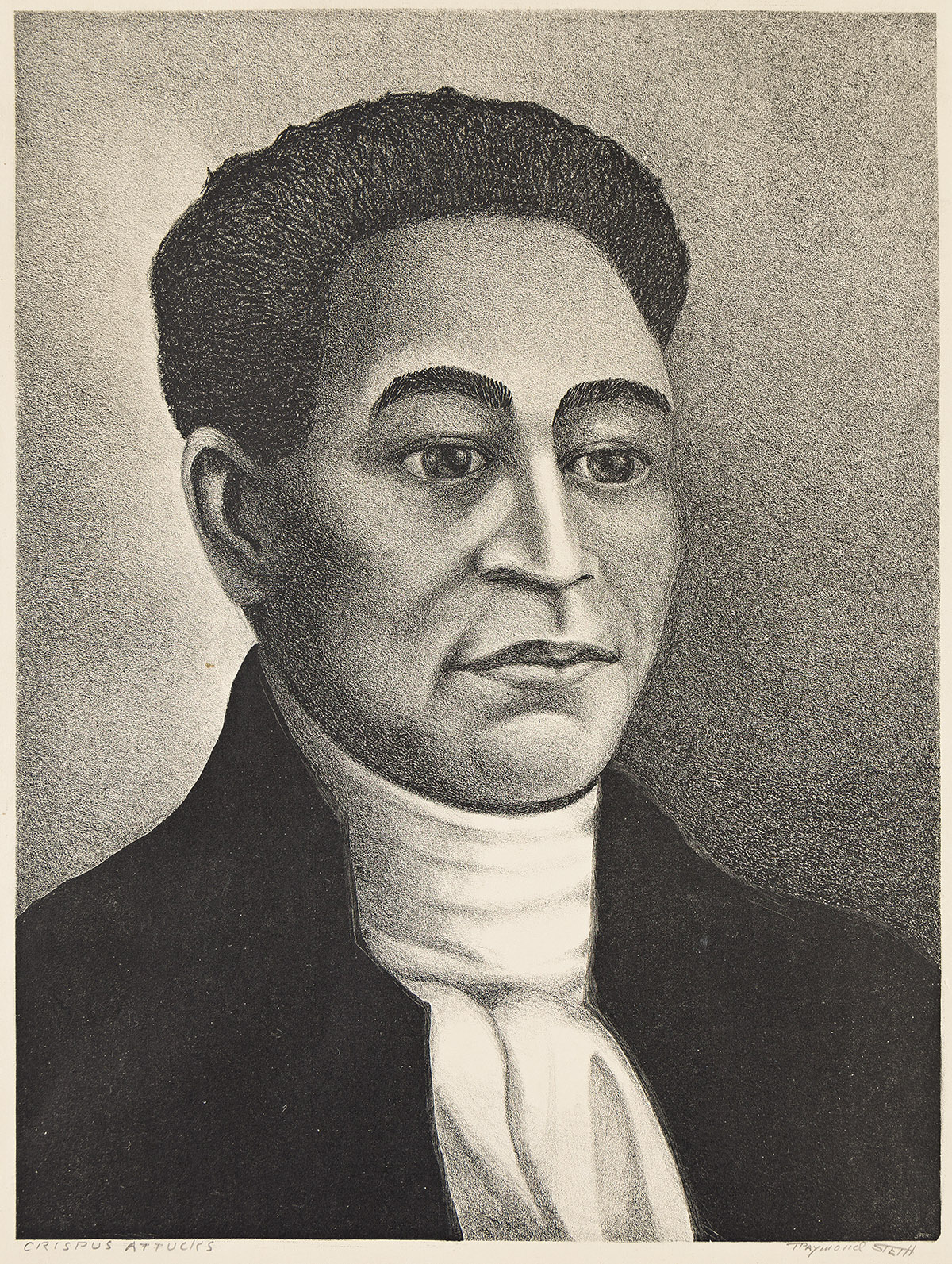 RAYMOND STETH (1917 - 1997) Crispus Attucks.